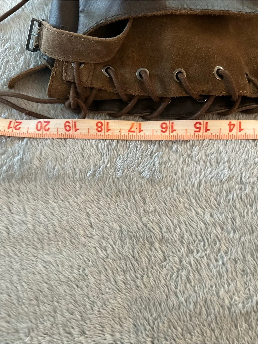 Circus by Sam Edelman Taupe Suede Over-the-Knee Lace-Up Boots